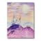 Designart - Fairy Tale Kingdom On Purple Mountain Top - Children's Art Canvas Wall Art Print